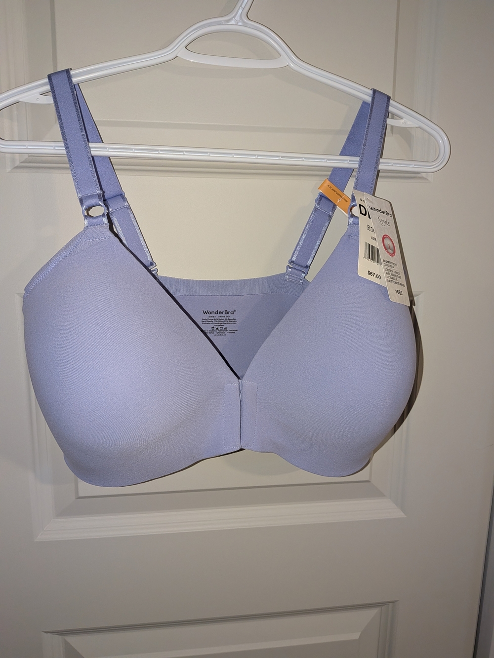 NWT WonderBra Light Lavender Seamless T-Shirt Bra